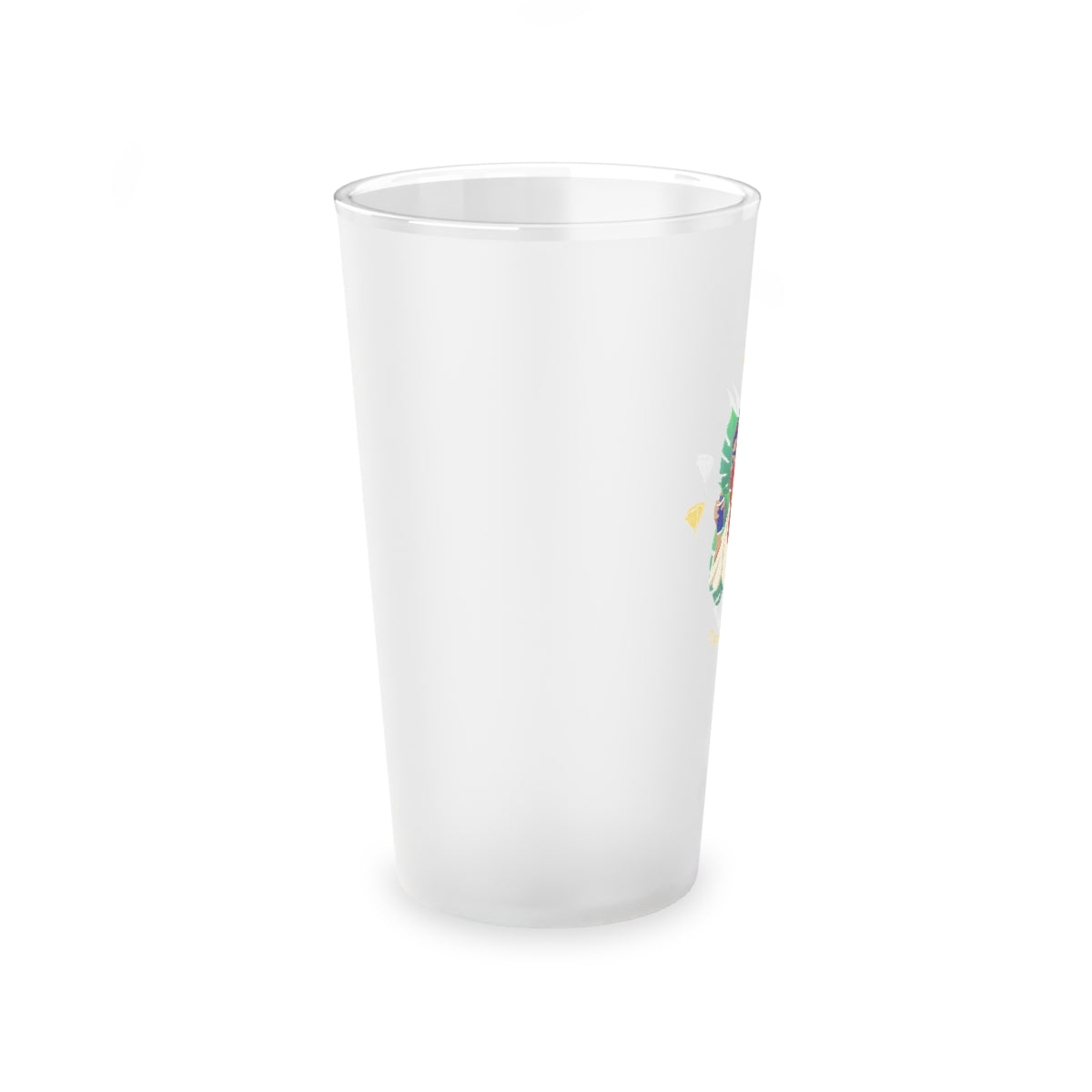 Frosted Pint Glass, 16oz