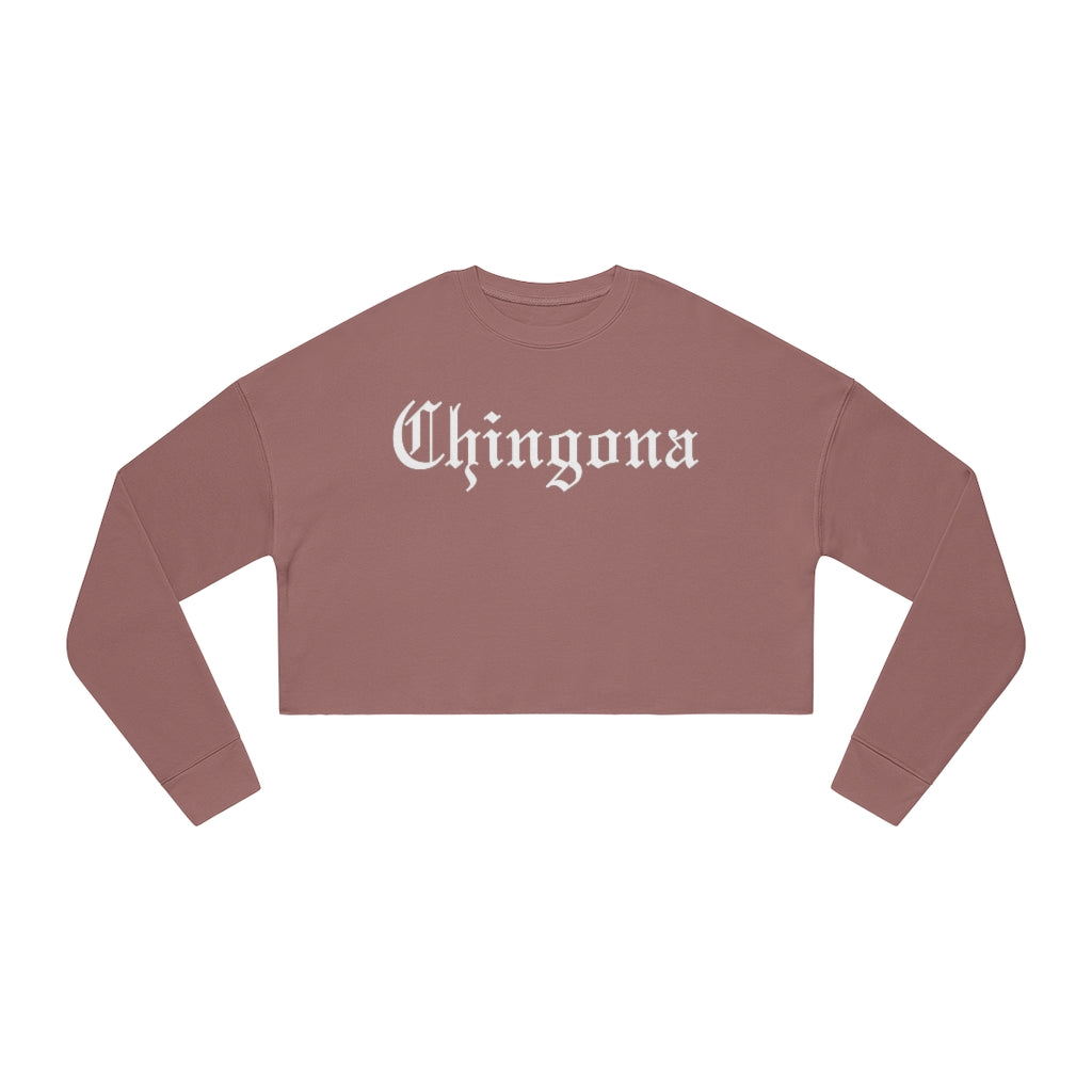 Chingona Cropped Sweatshirt