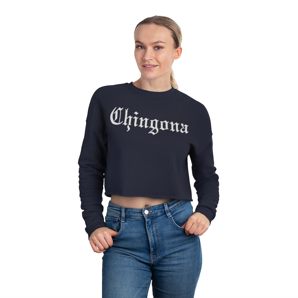 Chingona Cropped Sweatshirt